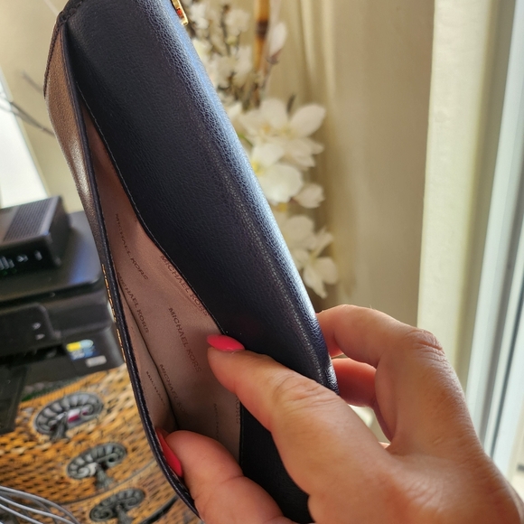 MICHAEL KORS Rivington Gold Stud Large Wallet leather turn-lock - Picture 4 of 7